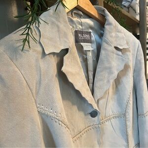 Vintage Wilson Suede Ladies Jacket Size Large